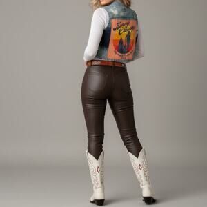 Upcycled 1of1 Kenny Chesney Denim Vest